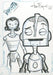 Robots Movie Artist Chad Frye Autograph Sketch Card SK.5 #474/515   - TvMovieCards.com