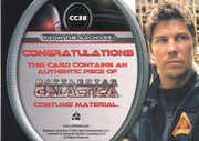 Battlestar Galactica Season Three Samuel Anders Costume Card CC38   - TvMovieCards.com