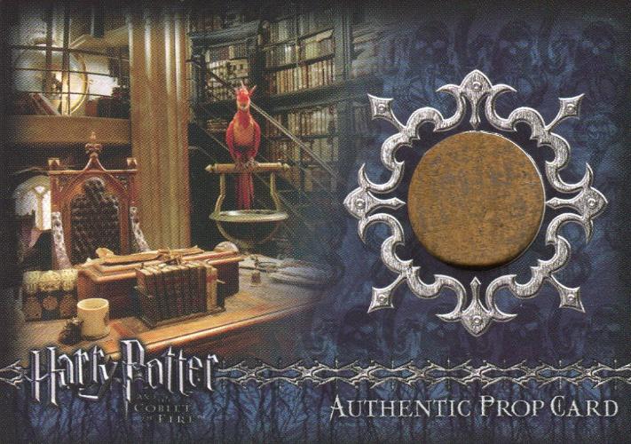 Harry Potter Goblet of Fire Update Books Prop Card HP P3 #090/350   - TvMovieCards.com