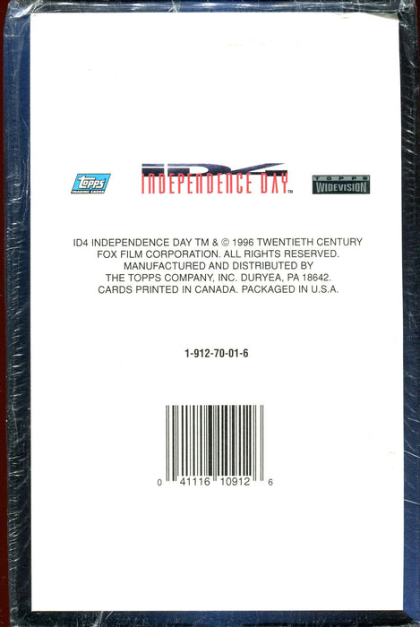 Independence Day ID4 Widevision Movie Trading Card Box   - TvMovieCards.com