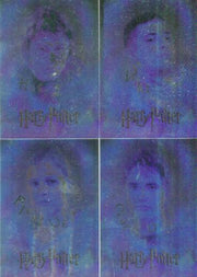 Harry Potter and the Goblet of Fire Triwizard Champions Holofoil Chase Card Set   - TvMovieCards.com