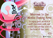 Charlie & Chocolate Factory Box Topper Scratch & Sniff Chase Card BT4   - TvMovieCards.com