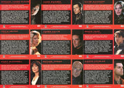 Battlestar Galactica Premiere Edition Roll Call Chase Card Set 9 Cards   - TvMovieCards.com