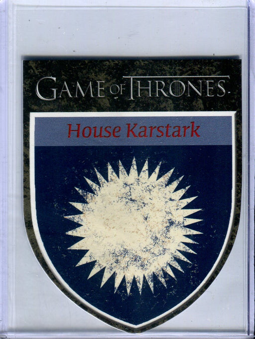 Game of Thrones Complete House Karstark Case Topper Chase Card H14   - TvMovieCards.com