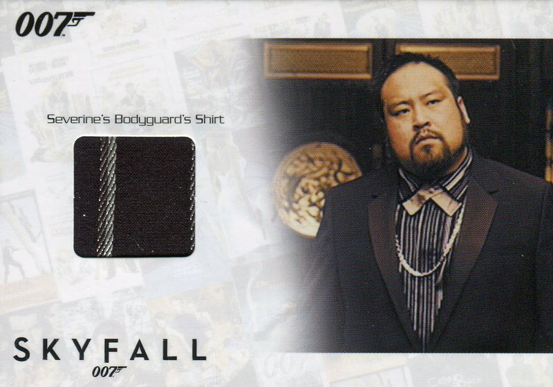 James Bond Autographs & Relics Bodyguard Relic Costume Card SSC21 #063/200   - TvMovieCards.com