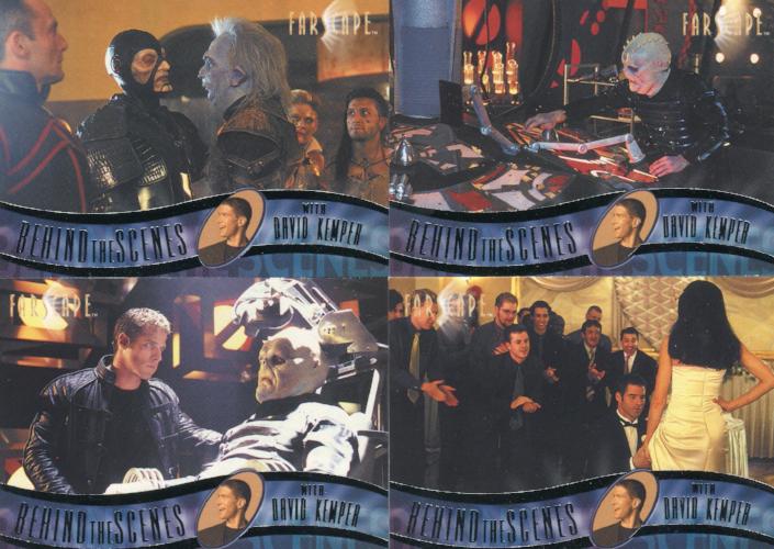 Farscape Season 3 Behind the Scenes Chase Card Set 22 Cards BTS23 - BTS44 - TvMovieCards.com