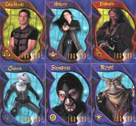 Farscape Season 2 Preview Card Set 6 Cards   - TvMovieCards.com