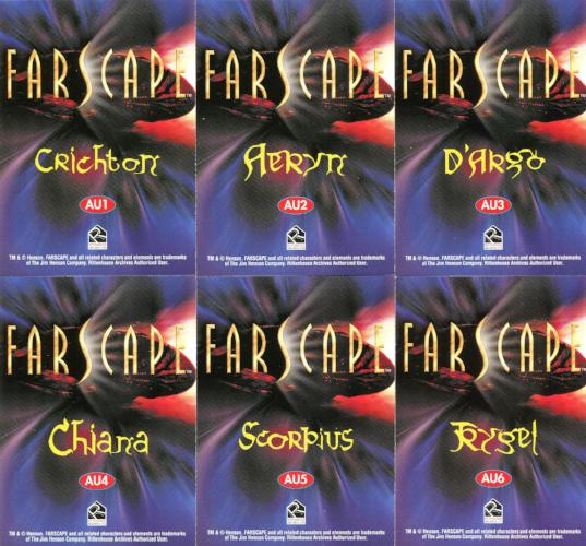 Farscape Season 2 Preview Card Set 6 Cards   - TvMovieCards.com