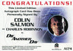 James Bond Mission Logs Colin Salmon as Charles Robinson Autograph Card A174   - TvMovieCards.com
