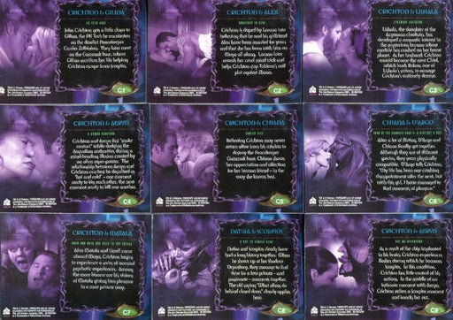 Farscape in Motion Premiere Edition Close Encounters Chase Card Set C1 - C9   - TvMovieCards.com