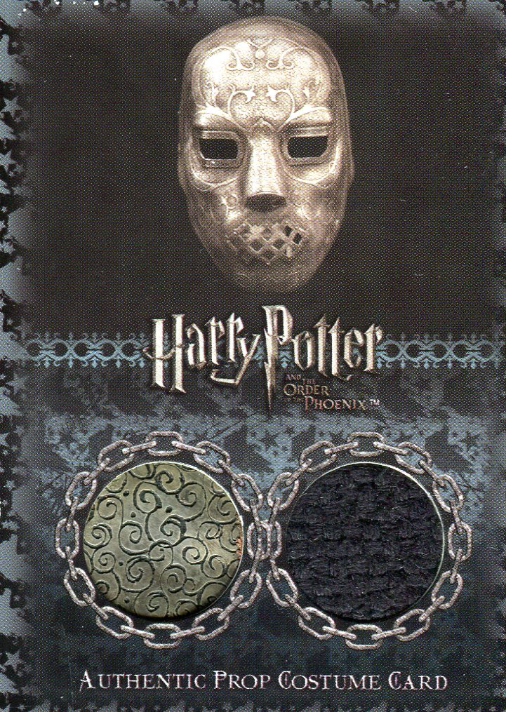 Harry Potter Order Phoenix Update Prop Costume Card P8 HP #050/100 Artbox 2007 - TvMovieCards.com