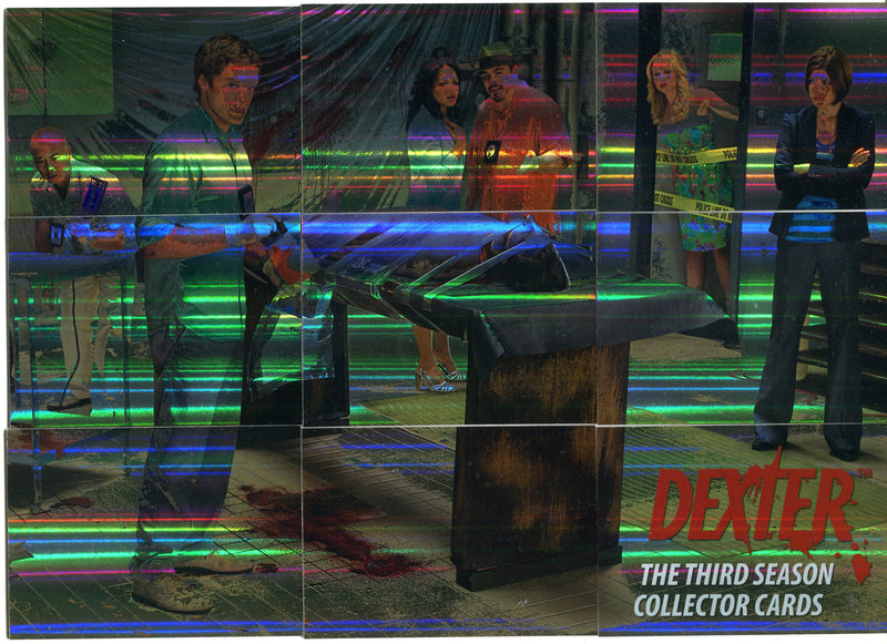 Dexter Season 3 Foil Chase Card Set Puzzle D3-CP1 - D3-Cp9 9 Card Set   - TvMovieCards.com