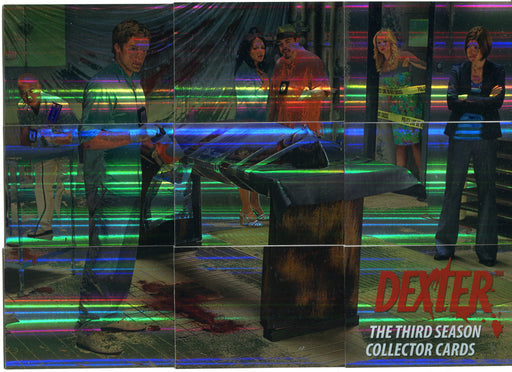 Dexter Season 3 Foil Chase Card Set Puzzle D3-CP1 - D3-Cp9 9 Card Set   - TvMovieCards.com