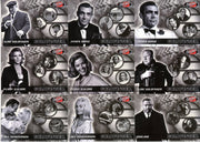 James Bond Goldfinger & From Russia With Love 9 Card Sets 2003   - TvMovieCards.com