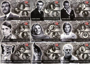 James Bond Goldfinger & From Russia With Love 9 Card Sets 2003   - TvMovieCards.com