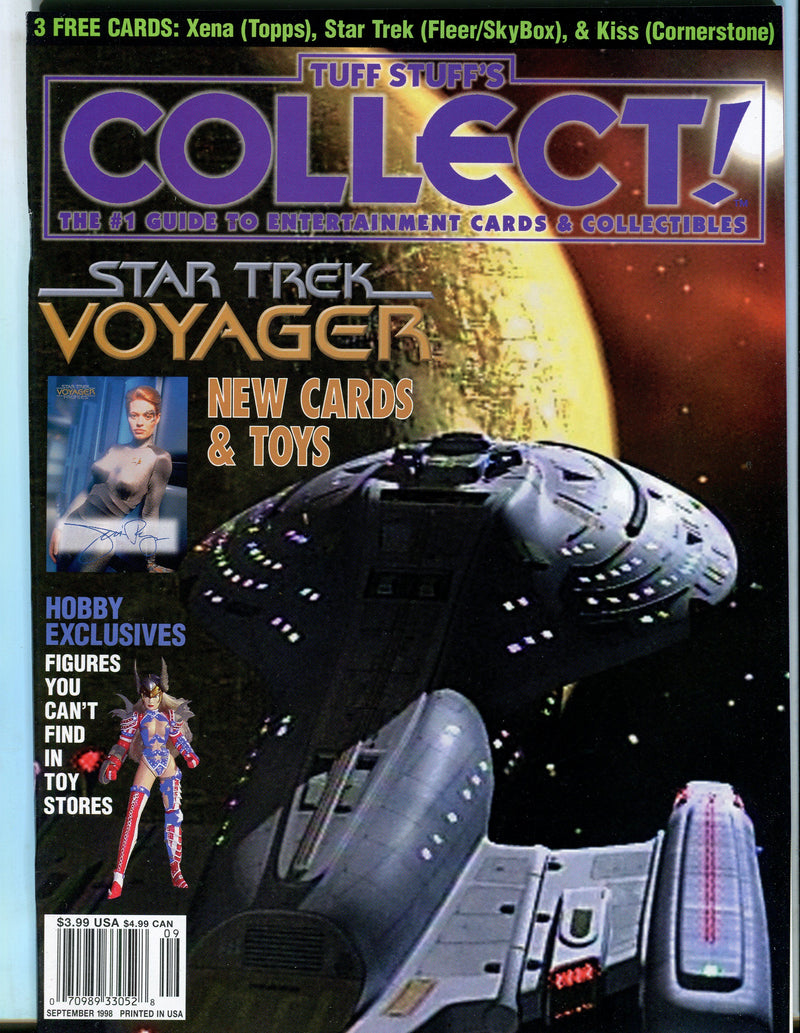 Tuff Stuff's Collect! Magazine Jan 1993 - Sept 1999 (72 Issues) You Pick! September 1998  - TvMovieCards.com
