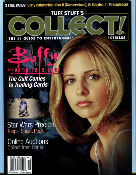 Tuff Stuff's Collect! Magazine Jan 1993 - Sept 1999 (72 Issues) You Pick! October 1998  - TvMovieCards.com