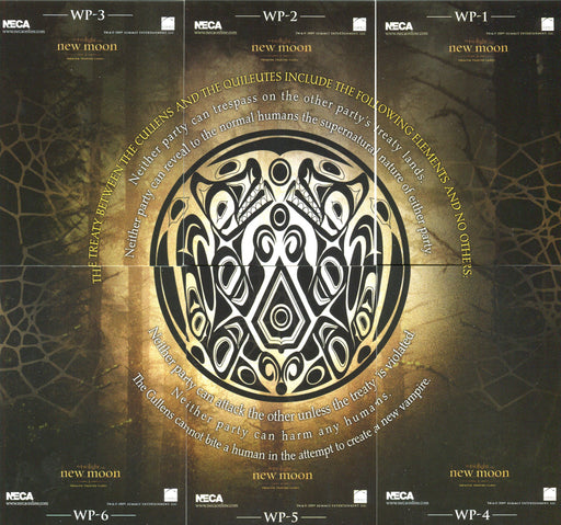 The Twilight Saga: New Moon Wolfpack Puzzle Chase Card Set WP-1 thru WP-6   - TvMovieCards.com