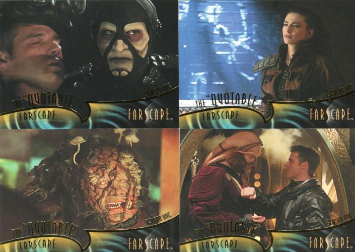 Farscape Through the Wormhole Quotable Farscape Chase Card Set 22 Cards Q1 -Q22 - TvMovieCards.com