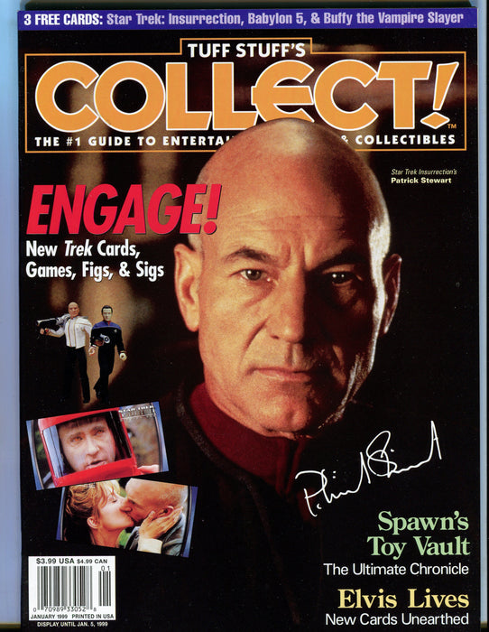 Tuff Stuff's Collect! Magazine Jan 1993 - Sept 1999 (72 Issues) You Pick! January 1999  - TvMovieCards.com