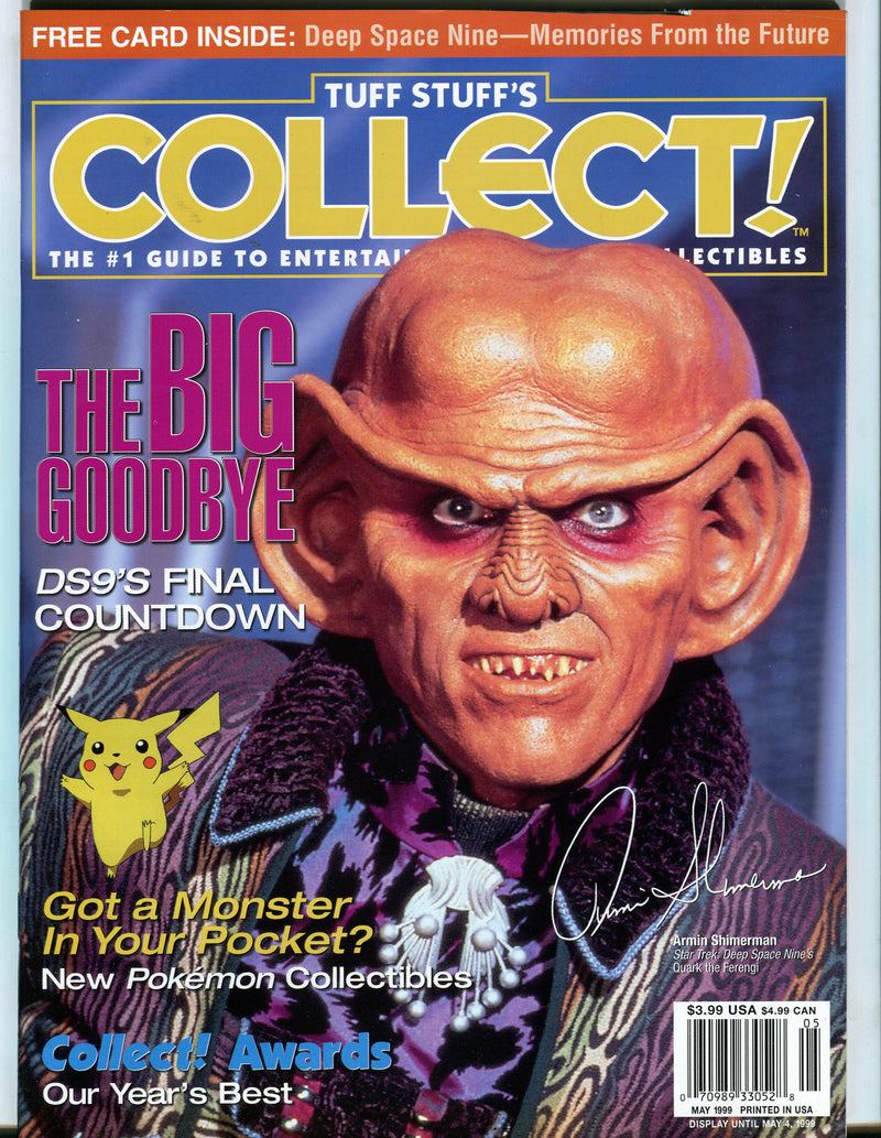 Tuff Stuff's Collect! Magazine Jan 1993 - Sept 1999 (72 Issues) You Pick! May 1999  - TvMovieCards.com