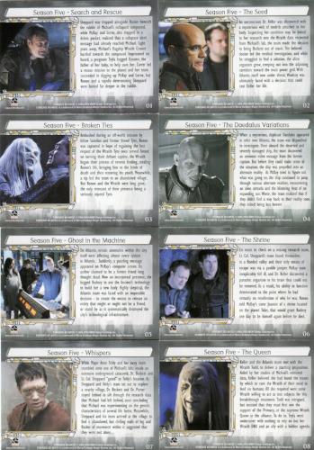 Stargate SG-1 Heroes Atlantis Season 5 Chase Card Set 20 Cards   - TvMovieCards.com