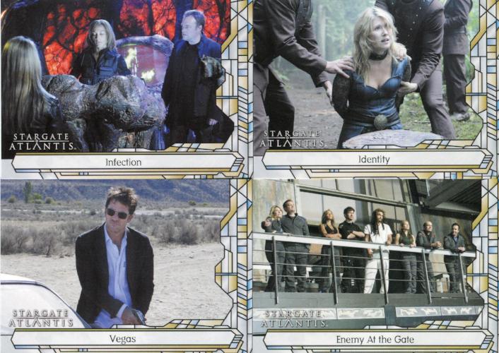 Stargate SG-1 Heroes Atlantis Season 5 Chase Card Set 20 Cards   - TvMovieCards.com