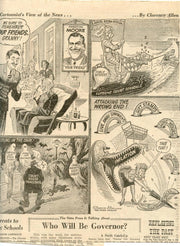 Attacking The Wrong End Comic Strip Art By Clarence Allen Tulsa Tribune Nov 5 19   - TvMovieCards.com