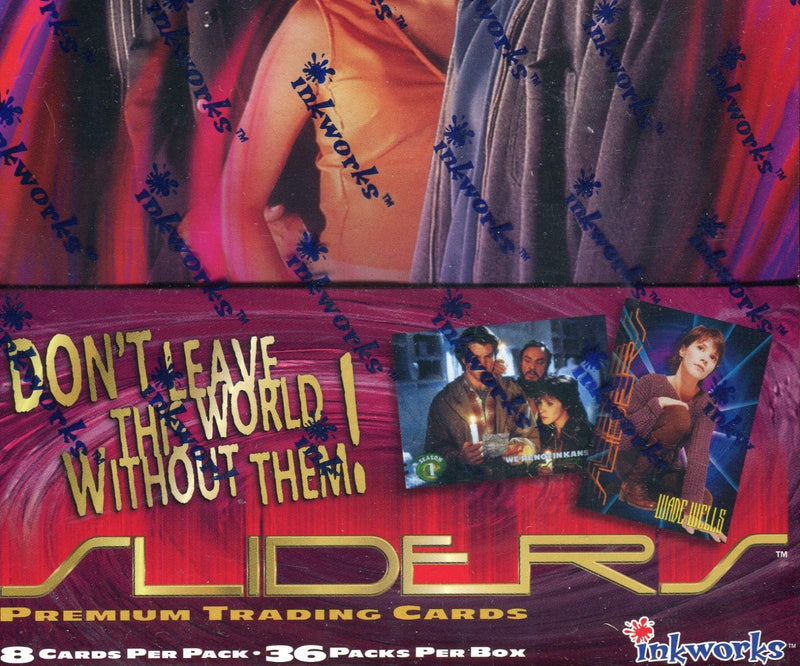 Sliders Trading Card Box Inkworks 1997 Factory Sealed Jerry O'Connell   - TvMovieCards.com