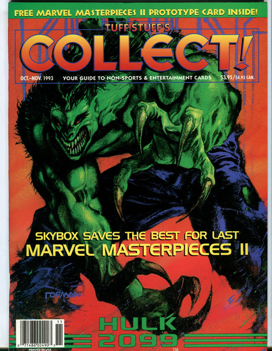 Tuff Stuff's Collect! Magazine Jan 1993 - Sept 1999 (72 Issues) You Pick! Oct - Nov 1993  - TvMovieCards.com