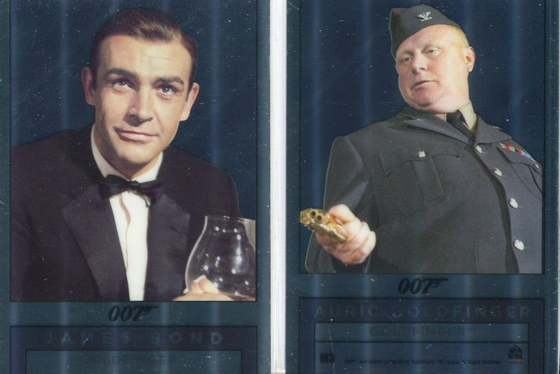 James Bond Archives Final 2017 Double Sided Mirror Chase Card You Pick Single M3  - TvMovieCards.com