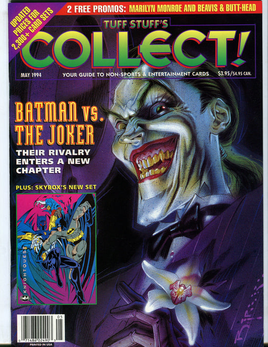 Tuff Stuff's Collect! Magazine Jan 1993 - Sept 1999 (72 Issues) You Pick! May 1994  - TvMovieCards.com