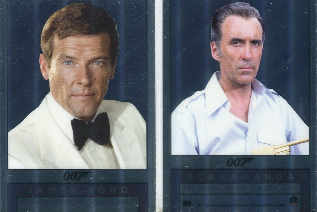 James Bond Archives Final 2017 Double Sided Mirror Chase Card You Pick Single M9  - TvMovieCards.com