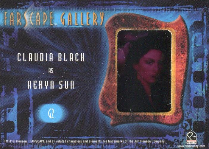 Farscape Season 4 Farscape Gallery Chase Card G2   - TvMovieCards.com