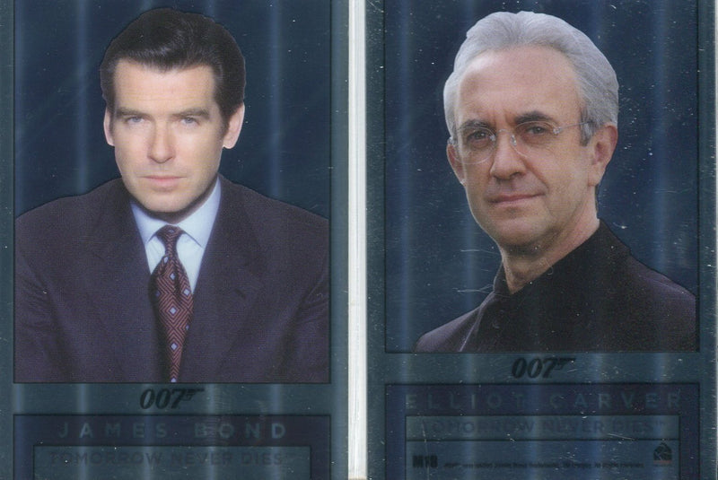 James Bond Archives Final 2017 Double Sided Mirror Chase Card You Pick Single M18  - TvMovieCards.com