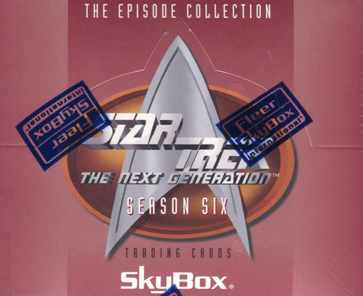 Star Trek The Next Generation TNG Episodes Season 6 Card Box   - TvMovieCards.com