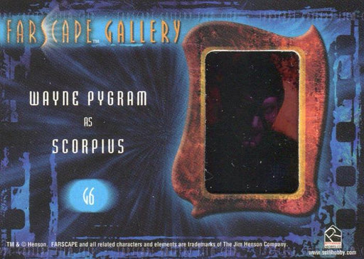 Farscape Season 4 Farscape Gallery Chase Card G6   - TvMovieCards.com