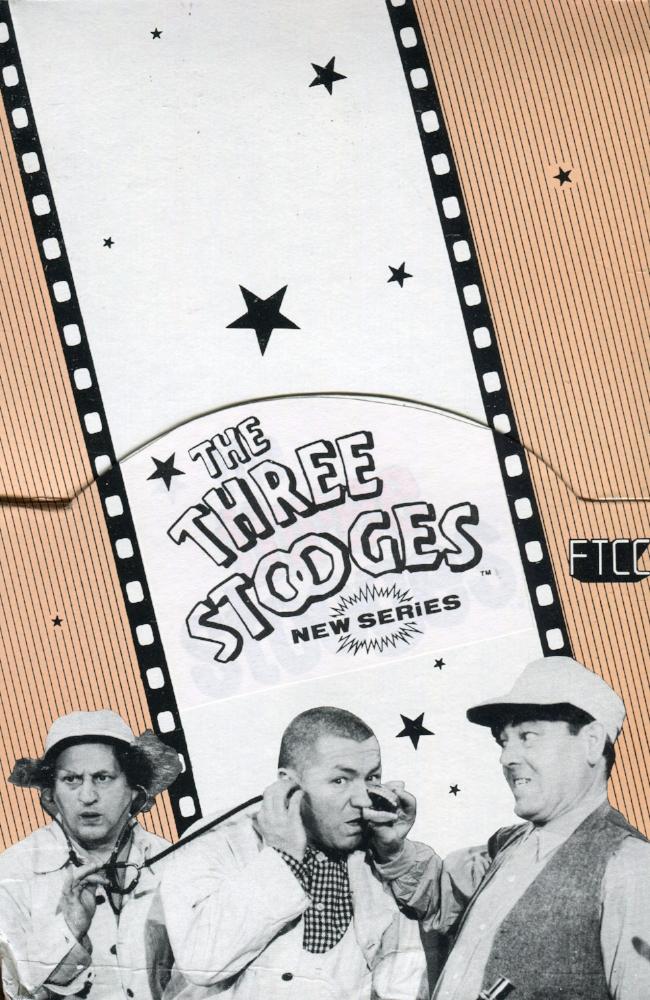 Three Stooges Series Two Trading Card Box 36 Packs FTCC 1989   - TvMovieCards.com