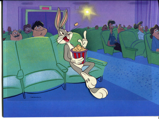 Vintage Warner Brothers Bugs Bunny Animation Cell - He's 50 Folks! Magazine   - TvMovieCards.com