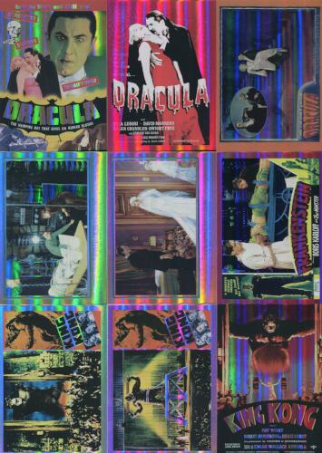 Classic Vintage Movie Posters 2 Vintage Monsters Chase Card Set VM1 - VM9 - TvMovieCards.com
