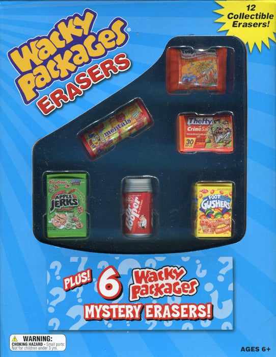 2011 Factory Sealed Topps Wacky Packages Erasers 12-pack box   - TvMovieCards.com