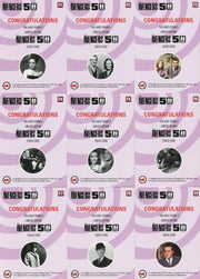 Avengers TV 50th Anniversary Chase Card Set F1 thru F9 - TvMovieCards.com