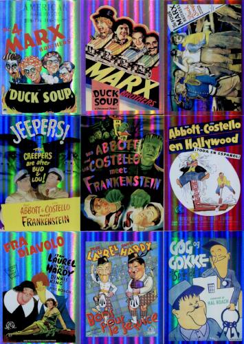 Classic Vintage Movie Posters 2 Vintage Comedy Chase Card Set VC1 - VC9 Breygent - TvMovieCards.com