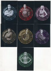 2016 Big Bang Theory Seasons 6 & 7 Portrait Parallel Chase Card Set CP1-CP7   - TvMovieCards.com