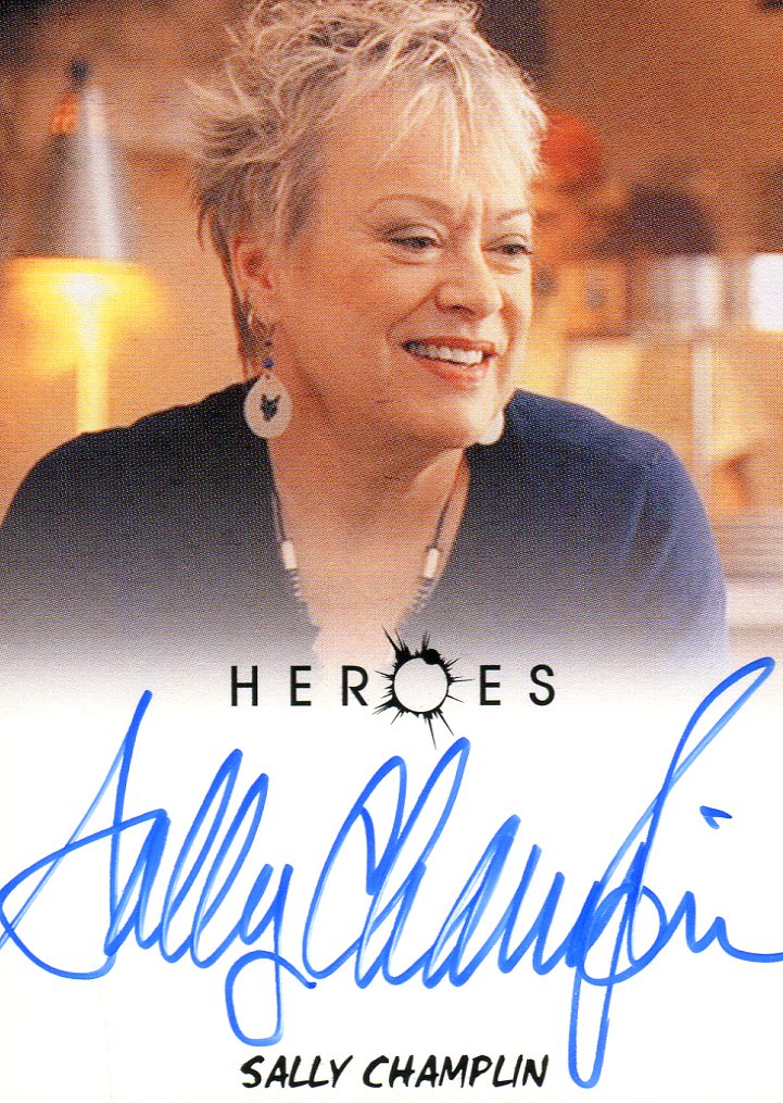 Heroes Archives Sally Champlin as Lynette Autograph Card   - TvMovieCards.com