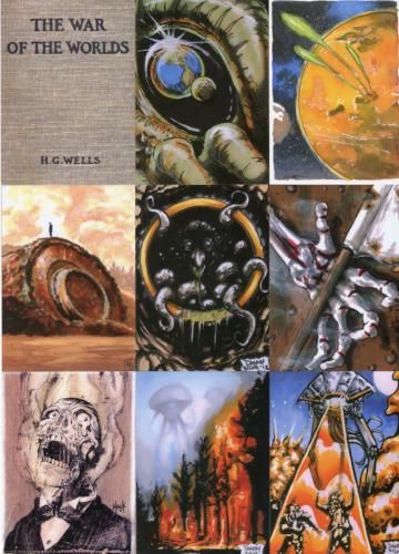 War of the Worlds Book 1 H.G. Wells Base Card Set 27 Cards Cult-Stuff 2013   - TvMovieCards.com