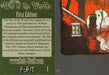 War of the Worlds Book 1 H.G. Wells Base Card Set 27 Cards Cult-Stuff 2013   - TvMovieCards.com