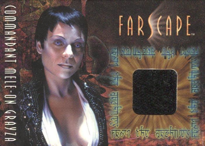 Farscape Season 4 Commander Mele-On Grayza Costume Card C20   - TvMovieCards.com