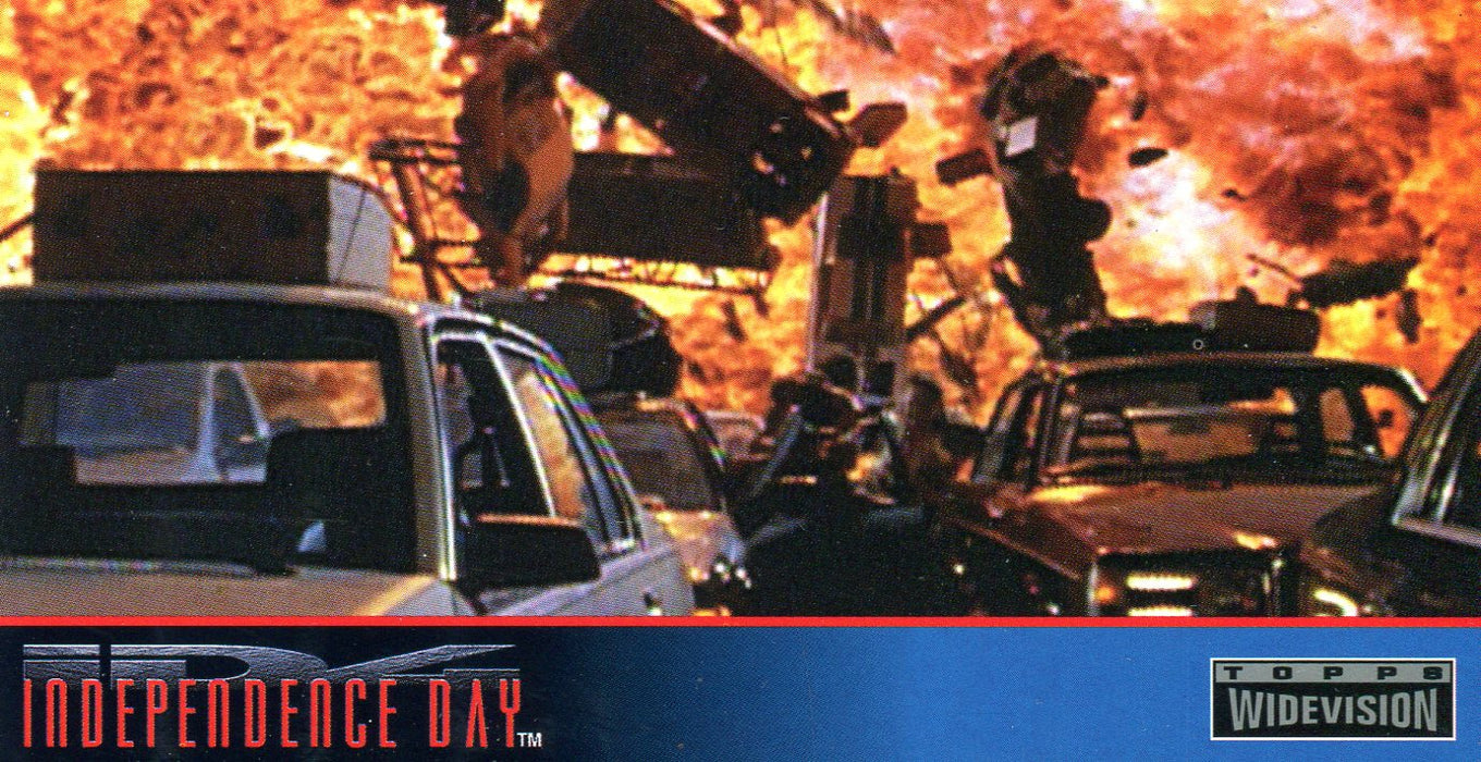 Independence Day ID4 Movie Widevision Card Set 72 Cards Topps 1996   - TvMovieCards.com