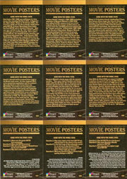 Classic Vintage Movie Posters 1 Gone with the Wind Chase Card Set Breygent   - TvMovieCards.com